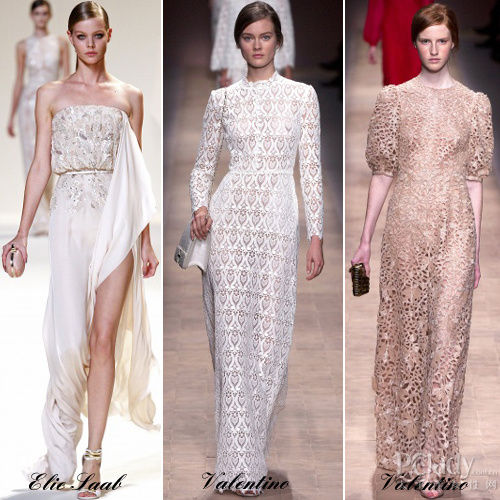 T臺示范：Elie Saab,，Valentino，Valentino