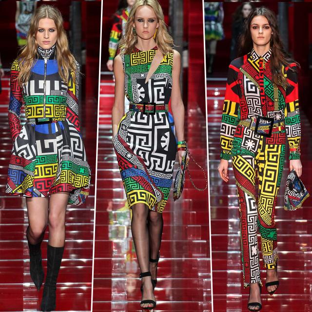 香港服裝學院新聞訊：VERSACE 2015秋冬：90復古女人的青春與性感